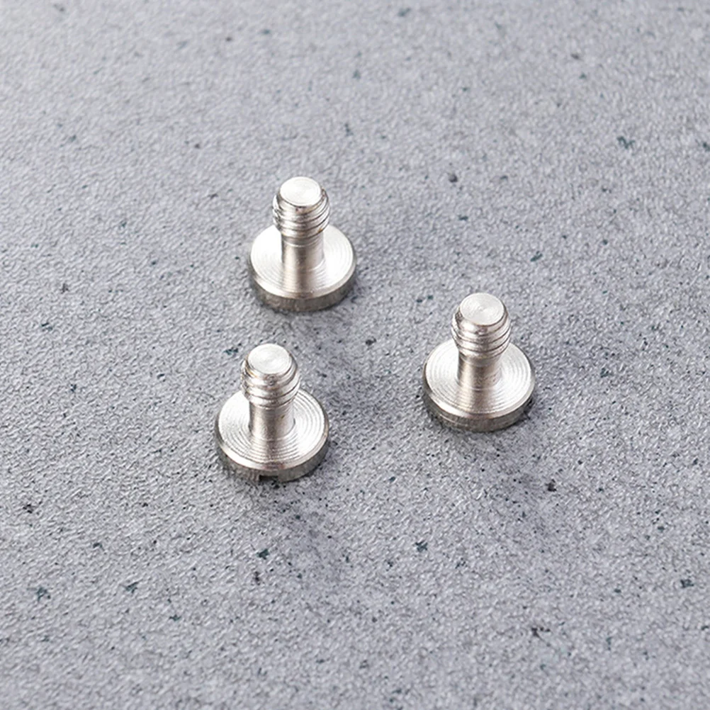 8pcs Tripod Screw Premium Nickel-Plated Iron Mounting Fastener For Quick Release Plate Durable Photography Accessory
8pcs Tripod Screw Premium Nickel-Plated Iron Mounting Fastener For Quick Release Plate Durable Photography Accessory