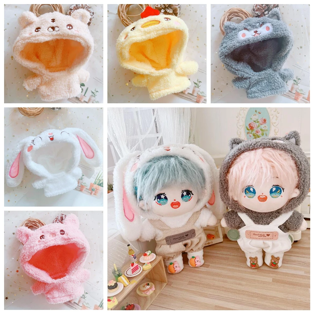 Doll Clothes Mini Animal Hoodies Suspender Pants Cartoon Plush Shoes 20cm Cotton Stuffed Doll Accessories Birthday Gift
Doll Clothes Mini Animal Hoodies Suspender Pants Cartoon Plush Shoes 20cm Cotton Stuffed Doll Accessories Birthday Gift