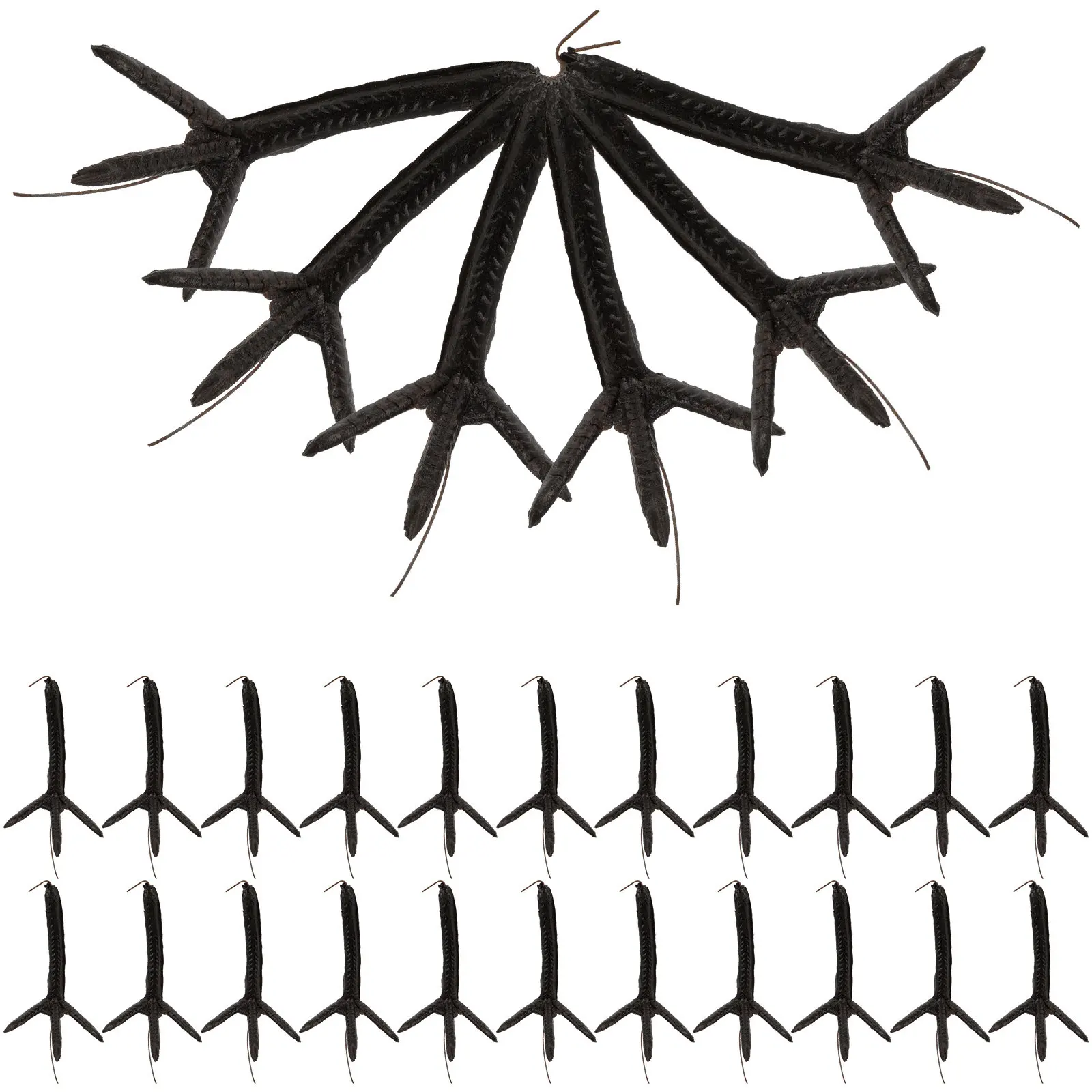 50Pcs Simulation Chick Claws Plastic Chick Feet Soft Material Stuffed Chicken Accessories Replacement Parts Chicken Claw Part
50Pcs Simulation Chick Claws Plastic Chick Feet Soft Material Stuffed Chicken Accessories Replacement Parts Chicken Claw Part