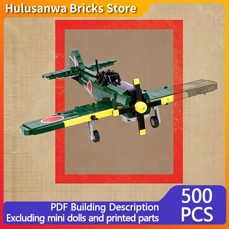 Ki-84 Military Fighter Jets Model MOC Building Bricks War Equipment Modular Technology Gifts Holiday Assemble Children Toys
Ki-84 Military Fighter Jets Model MOC Building Bricks War Equipment Modular Technology Gifts Holiday Assemble Children Toys