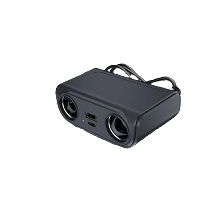 TR37 Car Cigarette Lighter Adapter with 100W Dual Ports and USB-C, Splitter Design, Fast Car Charger
TR37 Car Cigarette Lighter Adapter with 100W Dual Ports and USB-C, Splitter Design, Fast Car Charger