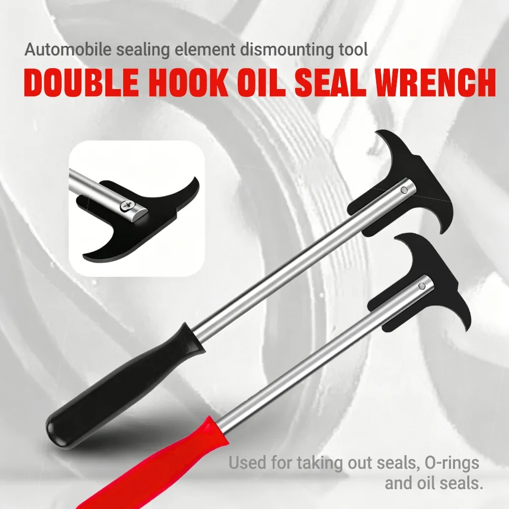 1pc Double Head Oil Seal Puller Screwdriver Wrench Puller Car Repair Tool Oil Seal Removal Tool Car Repair Hand Wrench
1pc Double Head Oil Seal Puller Screwdriver Wrench Puller Car Repair Tool Oil Seal Removal Tool Car Repair Hand Wrench