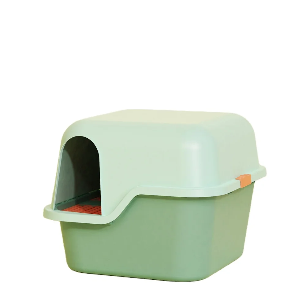 STLFPakeway Kingbox Candy Pet Products Pet Cleaning Closed Plastic Tunnel Design Cat LittersBox Cat Toilet
STLFPakeway Kingbox Candy Pet Products Pet Cleaning Closed Plastic Tunnel Design Cat LittersBox Cat Toilet