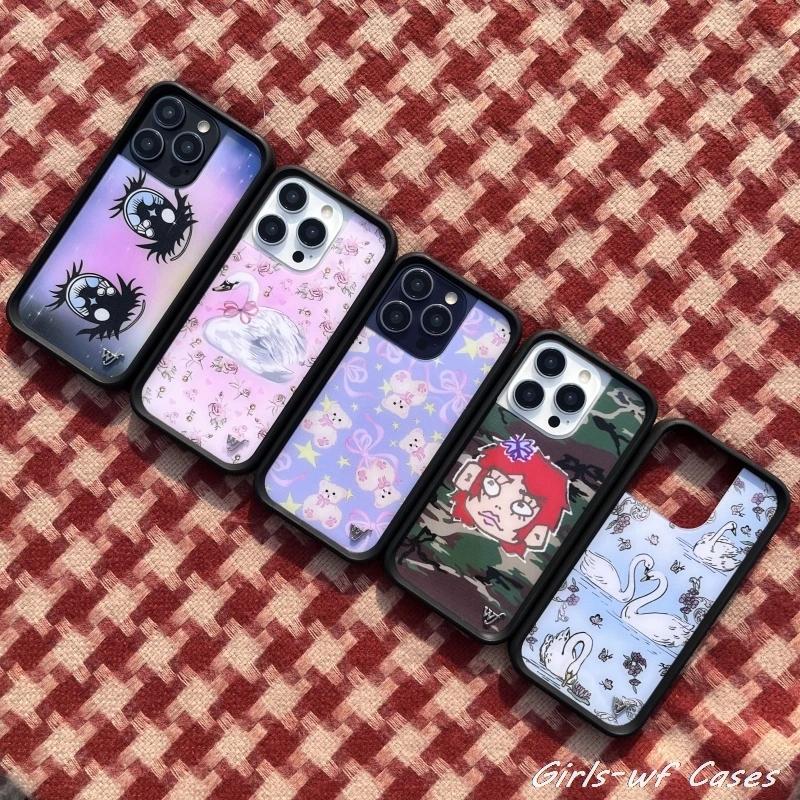 Wildflower Girls Love Swan Eyes Phone Case for iPhone 12 13 14 15 16 Pro Max Plus 16Pro Wild camouflage wf Gift Bear Cover
Wildflower Girls Love Swan Eyes Phone Case for iPhone 12 13 14 15 16 Pro Max Plus 16Pro Wild camouflage wf Gift Bear Cover