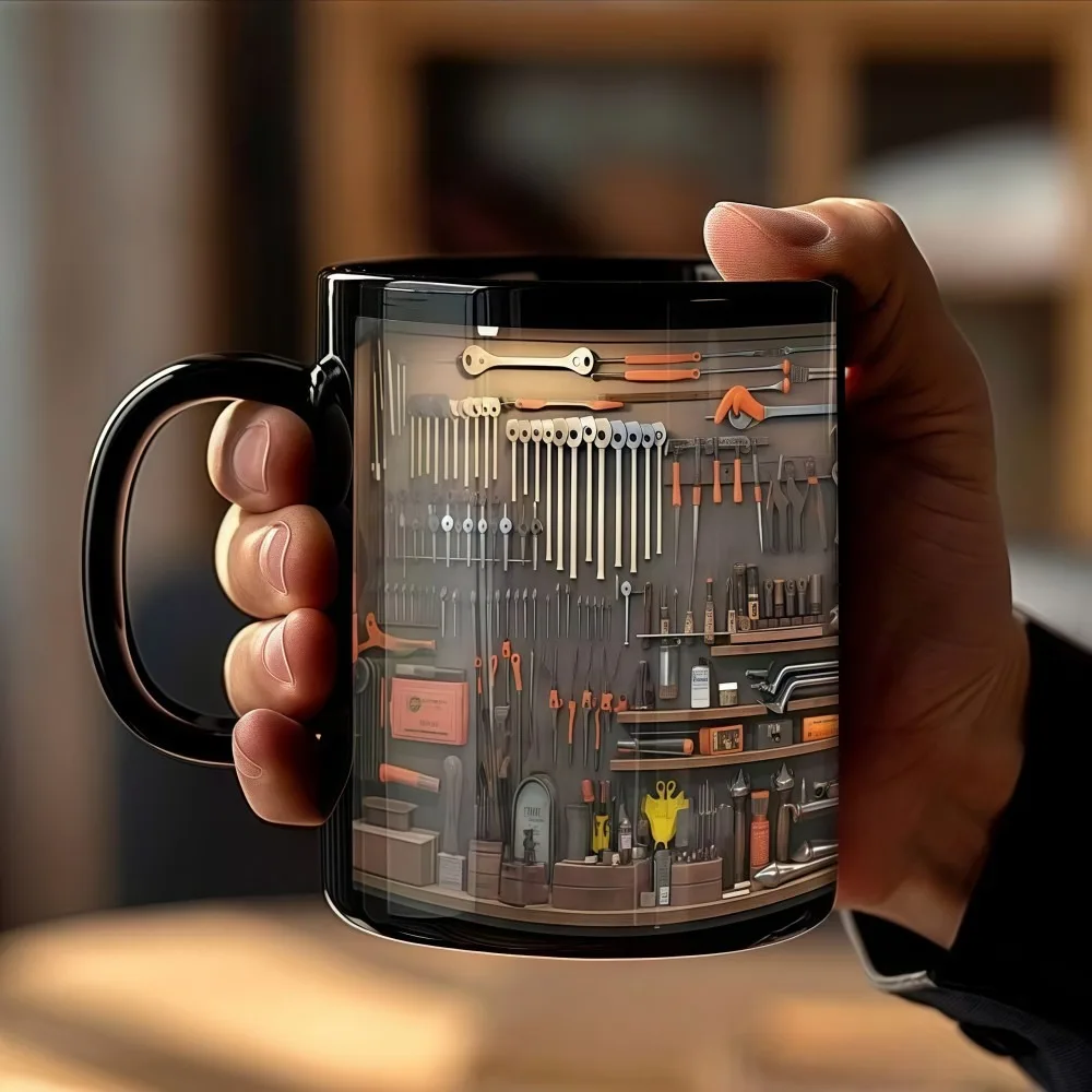 Funny 325ml Mechanic Coffee Mug Ceramic Toolbox Design Water Cup Wrench Pattern Sturdy Mechanic Mug Auto/Car Mechanic Gift
Funny 325ml Mechanic Coffee Mug Ceramic Toolbox Design Water Cup Wrench Pattern Sturdy Mechanic Mug Auto/Car Mechanic Gift