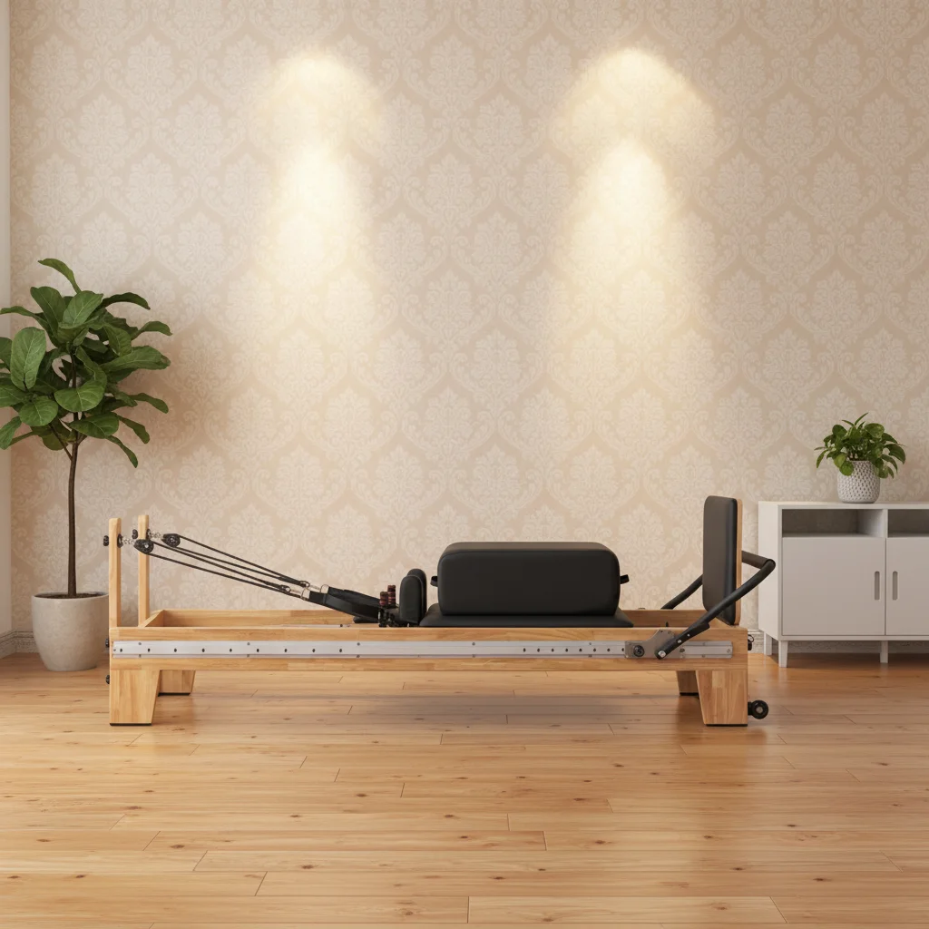 Deren Reformer Pilates Studio Bed Pilates Machine Made of Oak for Health and Yoga Exercises
Deren Reformer Pilates Studio Bed Pilates Machine Made of Oak for Health and Yoga Exercises