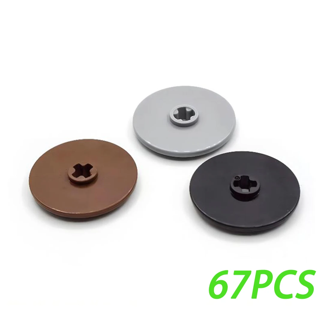 High-Tech Bricks Parts MOC 2723 Disk 3x3 with Axis Hole Circular DIY Assembles Building Blocks Toys Gifts 50g/67PCS
High-Tech Bricks Parts MOC 2723 Disk 3x3 with Axis Hole Circular DIY Assembles Building Blocks Toys Gifts 50g/67PCS