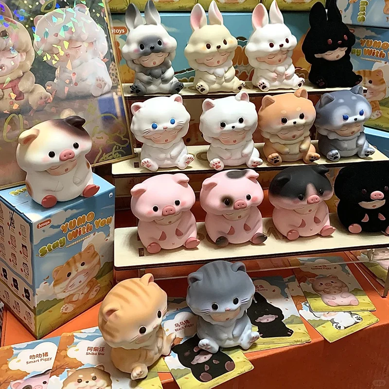 YUMO Yunmeng Warm and Close to You Series слепая коробка модная игрушка ручной работы новый продукт загадочная коробка игрушка-сюрприз в подарок
YUMO Yunmeng Warm and Close to You Series слепая коробка модная игрушка ручной работы новый продукт загадочная коробка игрушка-сюрприз в подарок
