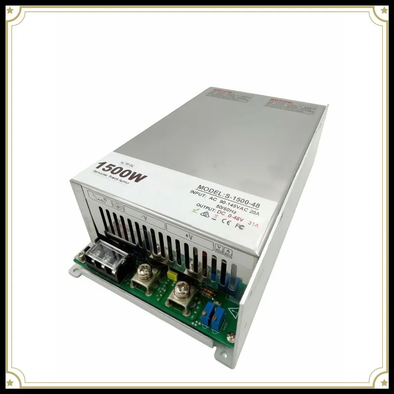 1500W Switching Power Supply 12V24V36 Adjustable Voltage and Current Motor Power Supply
1500W Switching Power Supply 12V24V36 Adjustable Voltage and Current Motor Power Supply