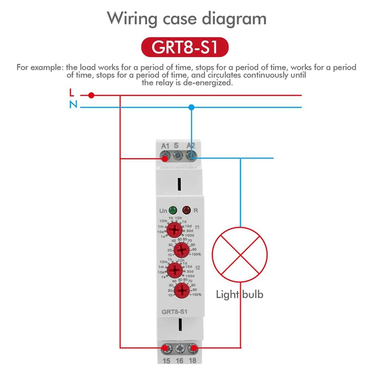 A44M Power Off Signal Delay Time Relay GRT8-B1 Off Signal Relay Time Adjustable 12-24
A44M Power Off Signal Delay Time Relay GRT8-B1 Off Signal Relay Time Adjustable 12-24