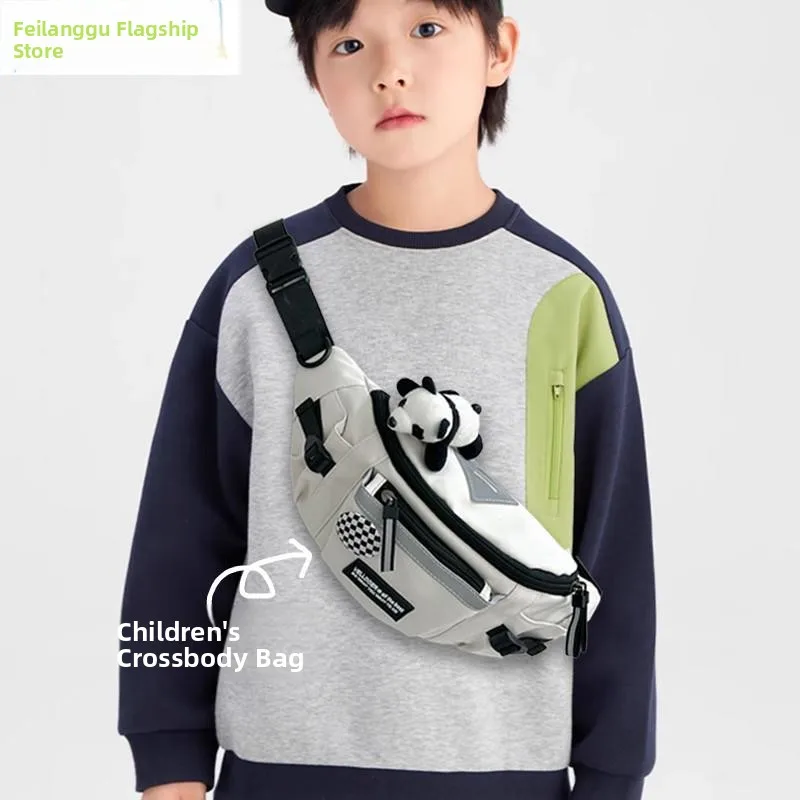 Children's Crossbody Bag Boys' Outdoor Small Backpack Chest Bag for Elementary And Middle School Students Leisure Soft Nylon
Children's Crossbody Bag Boys' Outdoor Small Backpack Chest Bag for Elementary And Middle School Students Leisure Soft Nylon