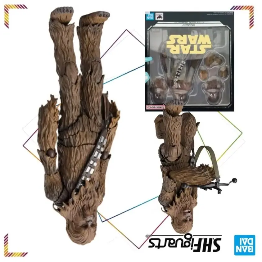 BANDAI SPIRITS S.H.Figuarts Chewbacca Action Figures Star Wars A New Hope Collectible Model Doll Gift
BANDAI SPIRITS S.H.Figuarts Chewbacca Action Figures Star Wars A New Hope Collectible Model Doll Gift