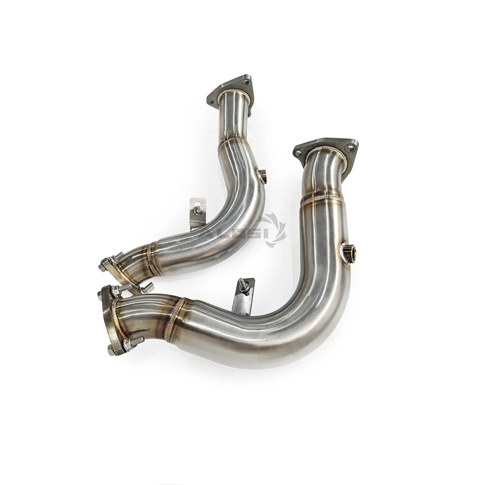 Exhaust downspipe for Audi S4 3.0T 2009-2015 High performance straight through downspipe exhaust
Exhaust downspipe for Audi S4 3.0T 2009-2015 High performance straight through downspipe exhaust