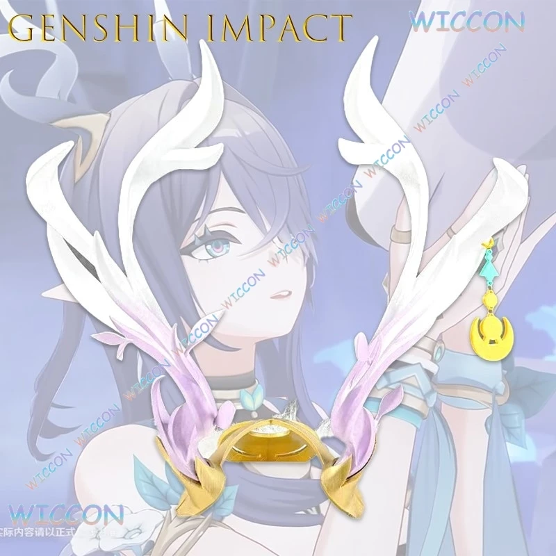 WUHU @ Genshin Impact Laima персонаж пламя грива рога косплей головной убор 23 см съемный аниме игровой реквизит аксессуар Хэллоуин сексуальный
WUHU @ Genshin Impact Laima персонаж пламя грива рога косплей головной убор 23 см съемный аниме игровой реквизит аксессуар Хэллоуин сексуальный
