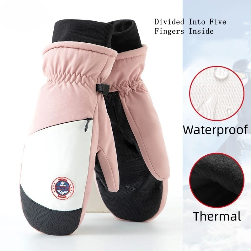 Professional Ski Gloves Ultralight Thicken Warm Winter Fleece Mitten Touch Screen Waterproof 스키 Snowboard Outdoor Gloves
Professional Ski Gloves Ultralight Thicken Warm Winter Fleece Mitten Touch Screen Waterproof 스키 Snowboard Outdoor Gloves