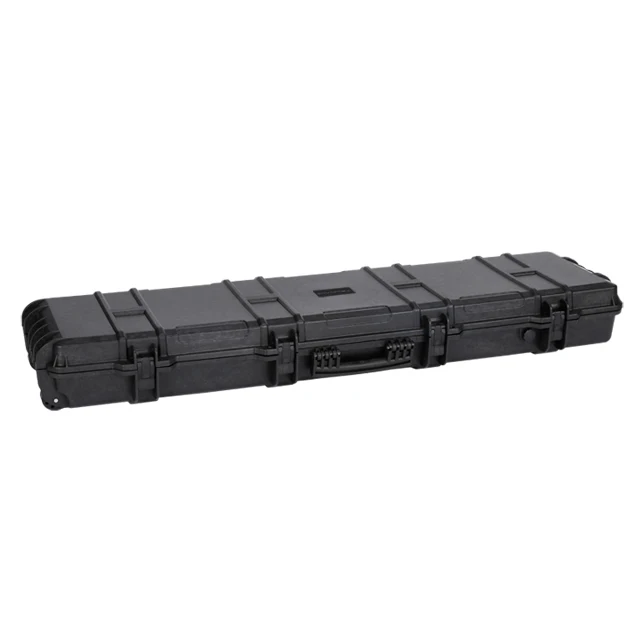 Waterproof Long Gun case Hard Plastic Equipment Case with Wheels, TSA Locking for Transporting Instruments
Waterproof Long Gun case Hard Plastic Equipment Case with Wheels, TSA Locking for Transporting Instruments