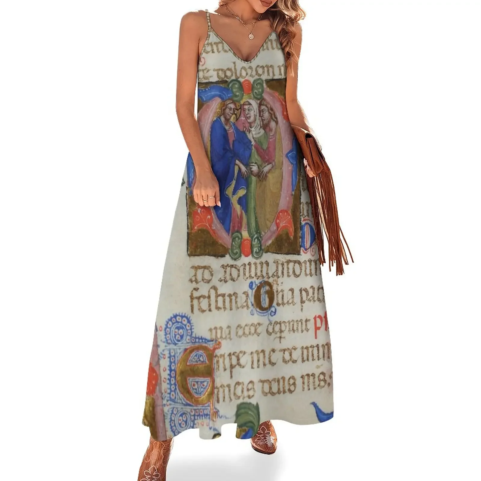 Italian book of hours, circa 1375 Sleeveless Dress elegant chic women dresses promotion beach dress
Italian book of hours, circa 1375 Sleeveless Dress elegant chic women dresses promotion beach dress