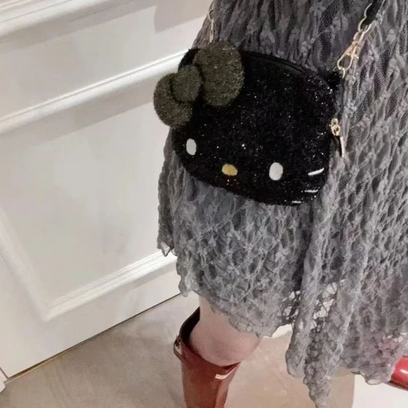 Hello Kitty Bag NEW Shiny Trend Fashion Small Round Bag Cartoon Good-looking Embroidery Zipper Student Versatile Messenger Bag
Hello Kitty Bag NEW Shiny Trend Fashion Small Round Bag Cartoon Good-looking Embroidery Zipper Student Versatile Messenger Bag