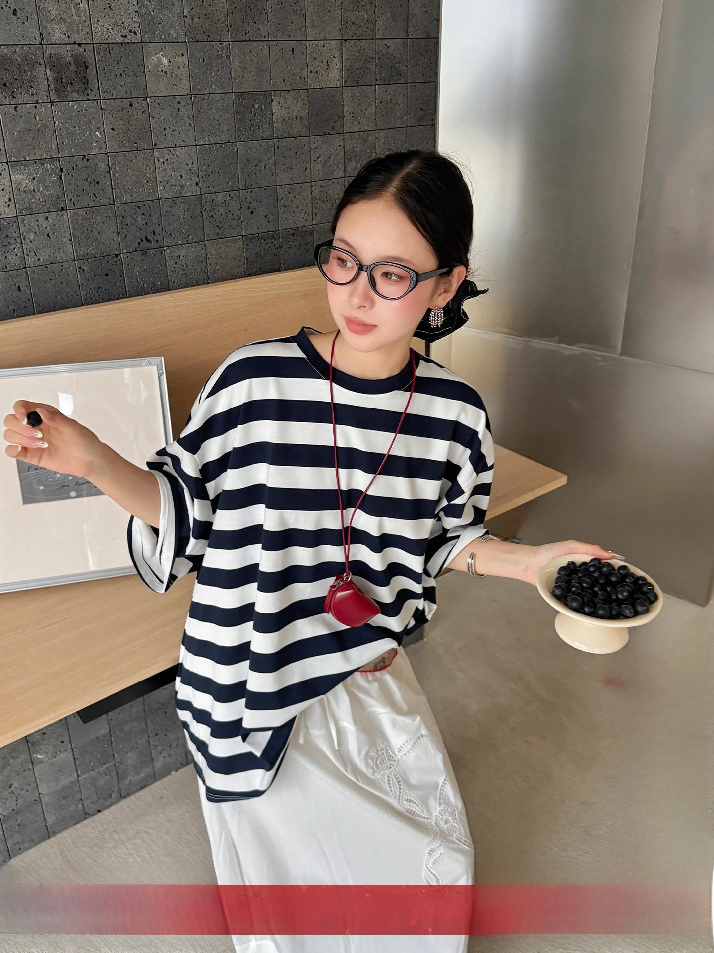 Casual Striped ort Sve T-irt Brand 7ANNAMOOER Buy Hand Store Classic Pattern Cotton Polyester Blend Summer Top
Casual Striped ort Sve T-irt Brand 7ANNAMOOER Buy Hand Store Classic Pattern Cotton Polyester Blend Summer Top