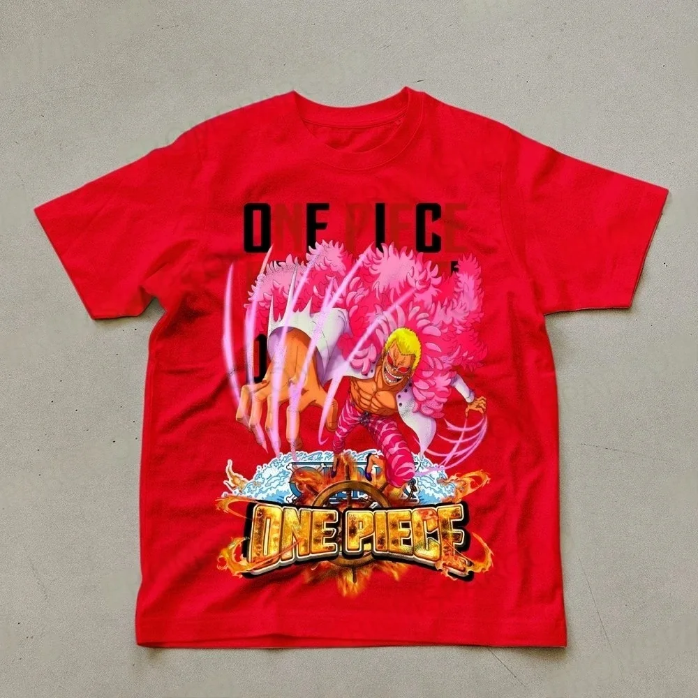 ONE PIECE 2026 New Hot Summer Men's T-shirt Don Quixote Doflamingo Anime Autumn Boys Children's Brand Parent-child Wear
ONE PIECE 2026 New Hot Summer Men's T-shirt Don Quixote Doflamingo Anime Autumn Boys Children's Brand Parent-child Wear