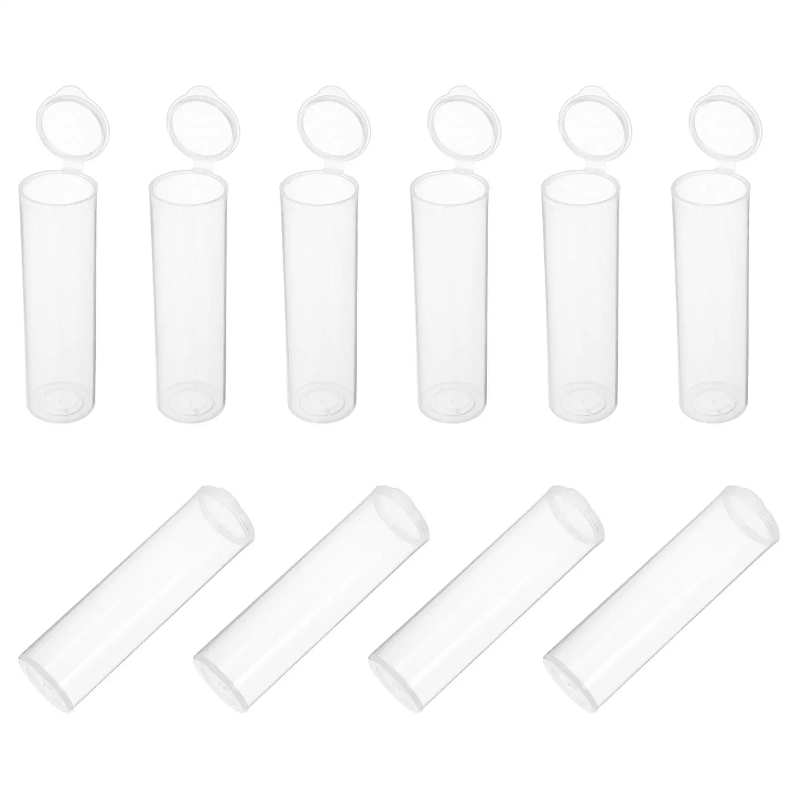 30 Pcs Flip Top Storage Containers Transparent Plastic Tubes Sealed Packaging Lids Caps PP Material Bead Storage Tube Clear
30 Pcs Flip Top Storage Containers Transparent Plastic Tubes Sealed Packaging Lids Caps PP Material Bead Storage Tube Clear