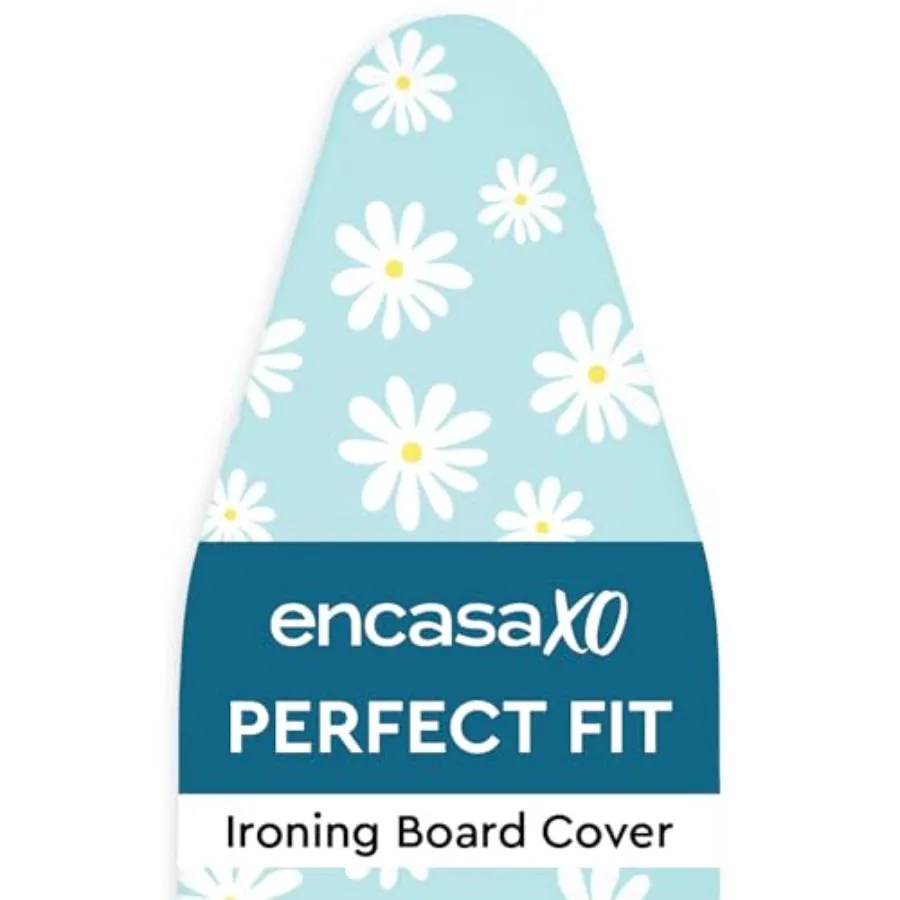 Ironing Board Cover and Pad 54"x15" Standard Size - Thick 3mm Felt Padded Iron Board Cover with Padding, Scorch and Stain Resis
Ironing Board Cover and Pad 54"x15" Standard Size - Thick 3mm Felt Padded Iron Board Cover with Padding, Scorch and Stain Resis