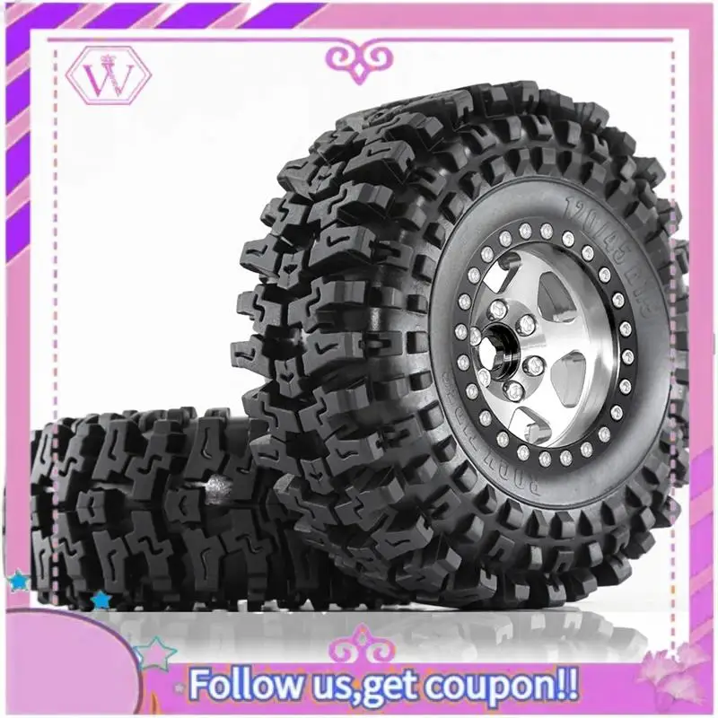 Upgraded 4Pcs 120Mm 1.9Inch Metal Beadlock Wheel Rim Rubber Tire Set For 1/10 RC Crawler Car TRX4 D90 D110 Axial SCX10
Upgraded 4Pcs 120Mm 1.9Inch Metal Beadlock Wheel Rim Rubber Tire Set For 1/10 RC Crawler Car TRX4 D90 D110 Axial SCX10
