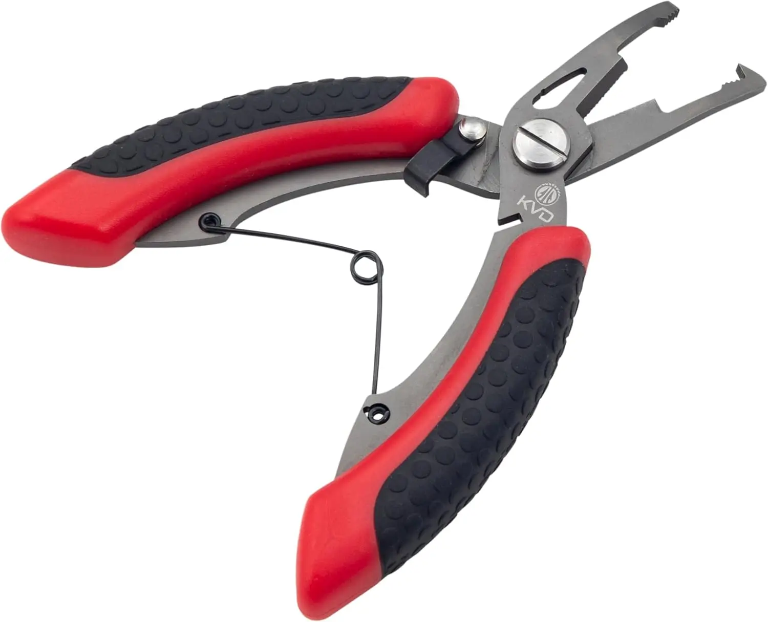 Professional Red Fishing Pliers with Combat Grip, Stainless Steel and Serrated Edges for Braid Cutting
Professional Red Fishing Pliers with Combat Grip, Stainless Steel and Serrated Edges for Braid Cutting
