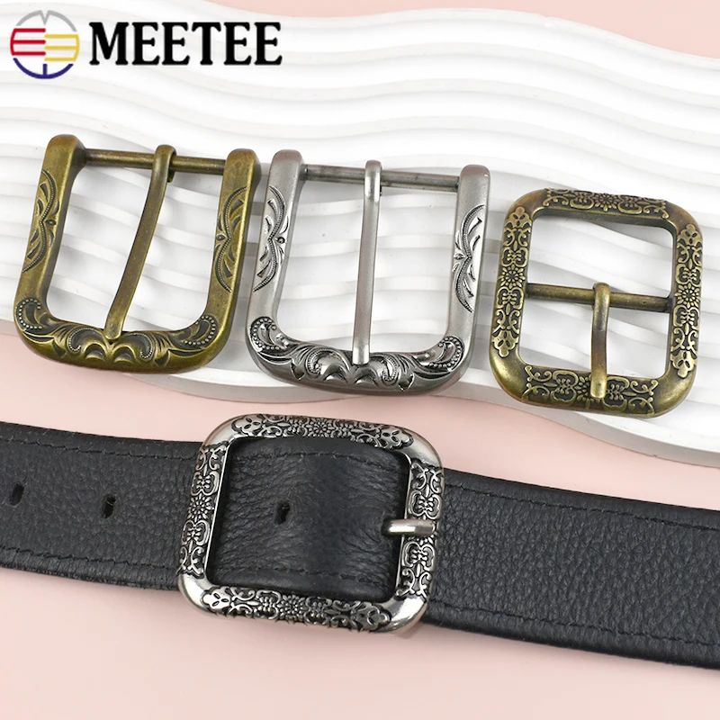 1/2Pcs Meetee 35/40mm Vintage Carved Metal Pin Buckle for Leather Belt Buckles Webbing Strap Adjust Clasp DIY Garment Decor Hook
1/2Pcs Meetee 35/40mm Vintage Carved Metal Pin Buckle for Leather Belt Buckles Webbing Strap Adjust Clasp DIY Garment Decor Hook
