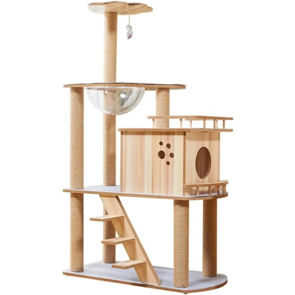 Friendship Cat Easy to Clean Large Climbing Frame Nest Wooden House Tree Scratching Board Scratching Post Climbers for I
Friendship Cat Easy to Clean Large Climbing Frame Nest Wooden House Tree Scratching Board Scratching Post Climbers for I