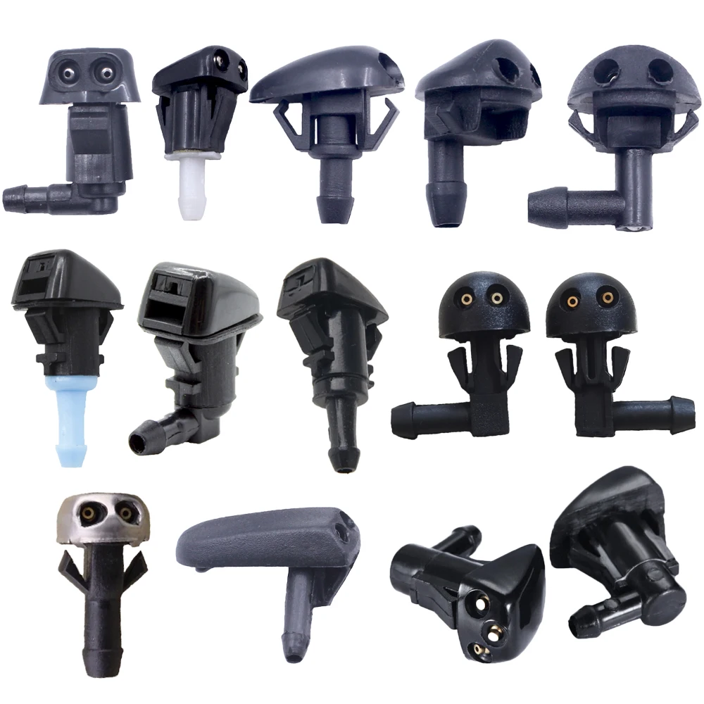 2 Pieces Car Front Windscreen Wipers Washer Jet Nozzle Spray For Benz Buick Hyundai Nissan Peugeot Renault
2 Pieces Car Front Windscreen Wipers Washer Jet Nozzle Spray For Benz Buick Hyundai Nissan Peugeot Renault