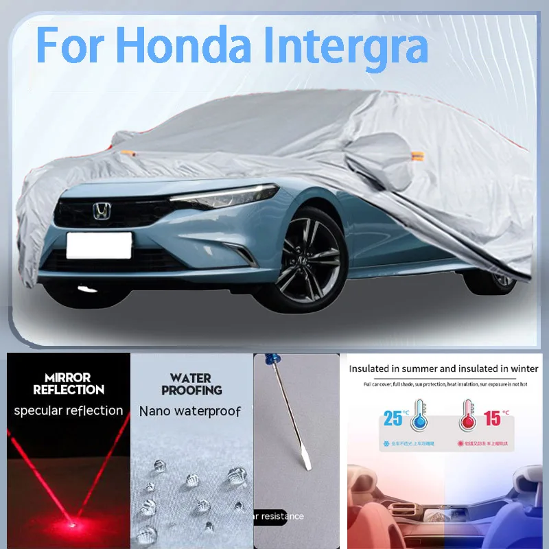 For Honda Intergra Full Car cover with UV protection and Winter Insulation roles,Rainproof,Snowproof Ati-frost properties.
For Honda Intergra Full Car cover with UV protection and Winter Insulation roles,Rainproof,Snowproof Ati-frost properties.