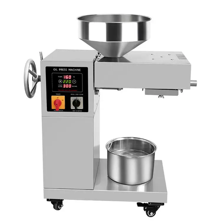 Stainless Steel Hot Mini Coconut Oil Press Machine Oil Extraction Machine
Stainless Steel Hot Mini Coconut Oil Press Machine Oil Extraction Machine