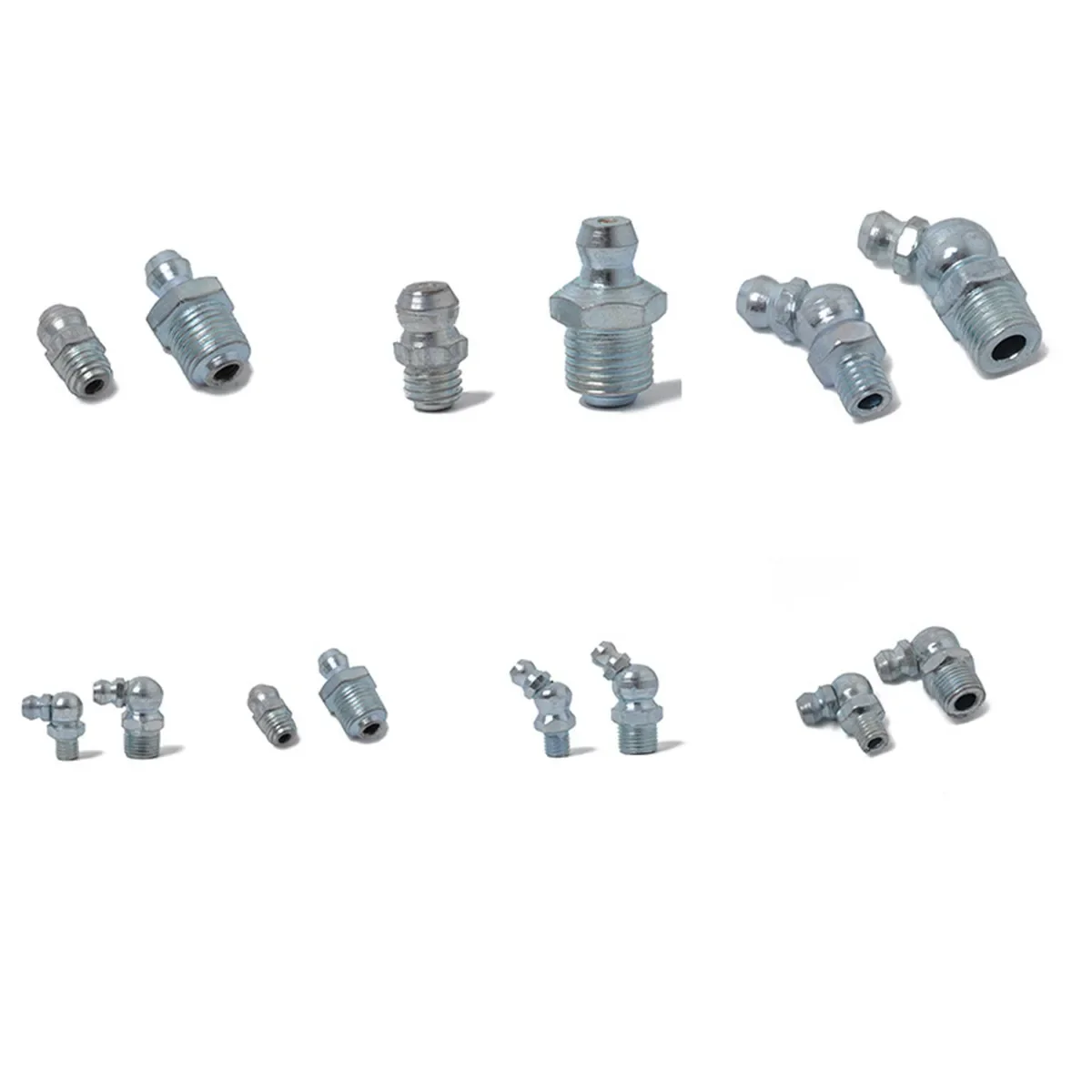 6 видов масляных форсунок с шестигранной головкой 1/8 дюйма-28 45 ° Насадка из синего цинкового железа с гальваническим покрытием 80 шт. 
6 видов масляных форсунок с шестигранной головкой 1/8 дюйма-28 45 ° Насадка из синего цинкового железа с гальваническим покрытием 80 шт.