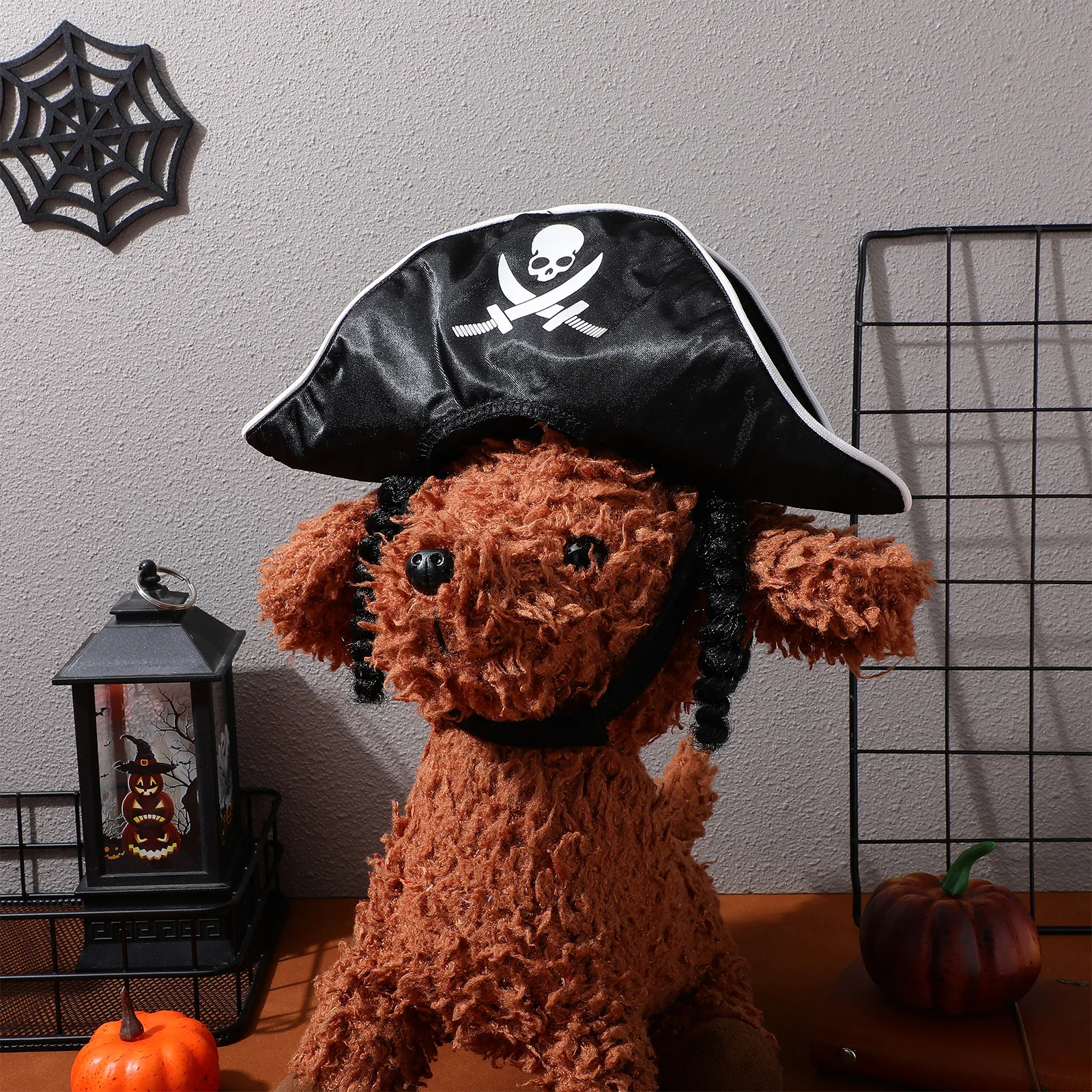 Pirate Cosplay Hat for Cats and Dogs Adjustable Halloween Pet Costume Party Favors Pirate Theme Accessory with Strap
Pirate Cosplay Hat for Cats and Dogs Adjustable Halloween Pet Costume Party Favors Pirate Theme Accessory with Strap