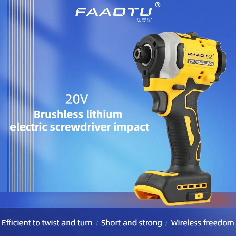 Аккумуляторный ударный гайковерт FAAOTU DCF850 - совместим с батареями 20V DW, высокомощный перезаряжаемый электроинструмент
Аккумуляторный ударный гайковерт FAAOTU DCF850 - совместим с батареями 20V DW, высокомощный перезаряжаемый электроинструмент
