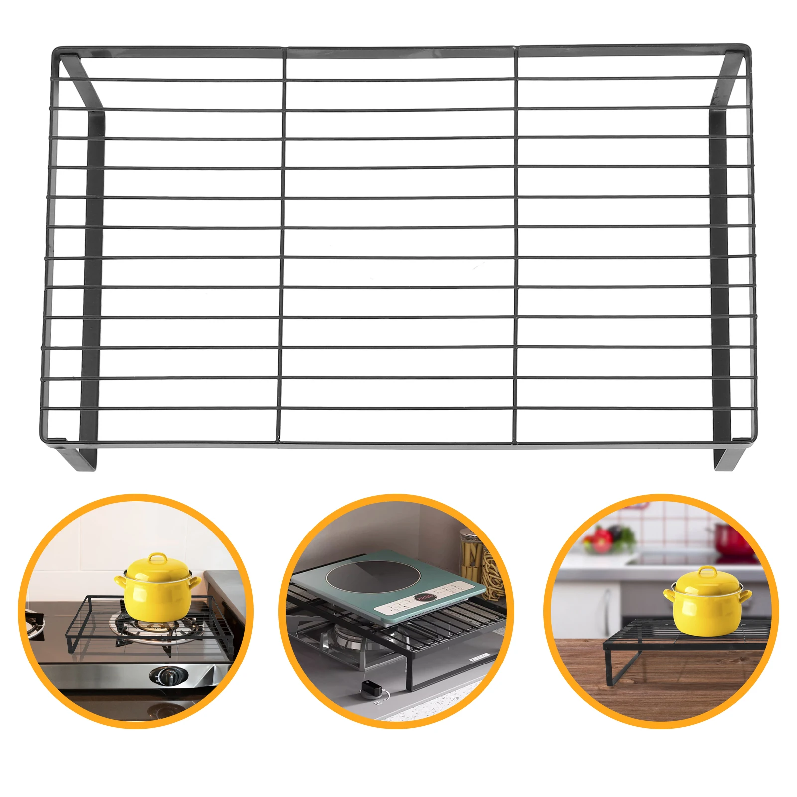 Non-Slip Gas Stove Cover Board Sturdy Induction Cooker Bracket Storage Household Countertop Shelf Desktop Stand
Non-Slip Gas Stove Cover Board Sturdy Induction Cooker Bracket Storage Household Countertop Shelf Desktop Stand