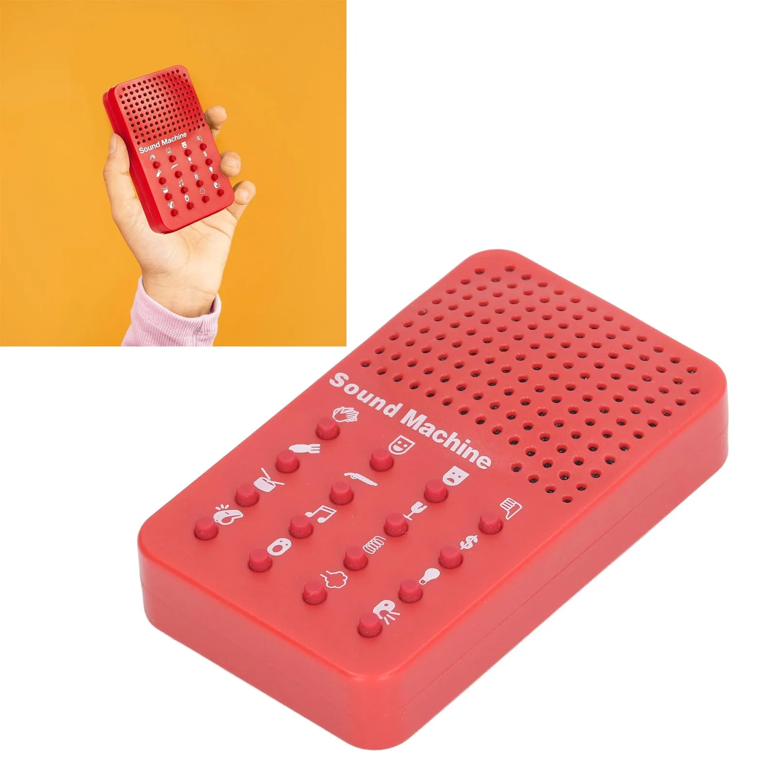 C5 Funny Sound Maker Machine Party Supplies with 16 Sound Effects Portable Electronic Novelty Funny Noise Maker Screaming Toy
C5 Funny Sound Maker Machine Party Supplies with 16 Sound Effects Portable Electronic Novelty Funny Noise Maker Screaming Toy
