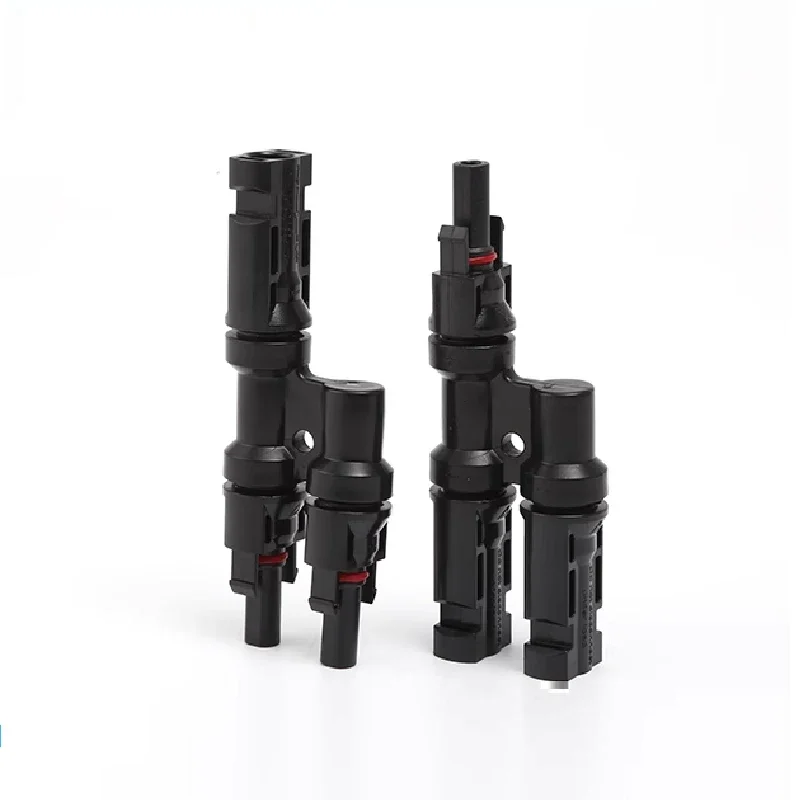 1/5/20/100 Pcs Photovoltaic Solar T Connector T-Type 2/3/4/5 Branch Male And Female Battery Module Panel PV Plug wire
1/5/20/100 Pcs Photovoltaic Solar T Connector T-Type 2/3/4/5 Branch Male And Female Battery Module Panel PV Plug wire