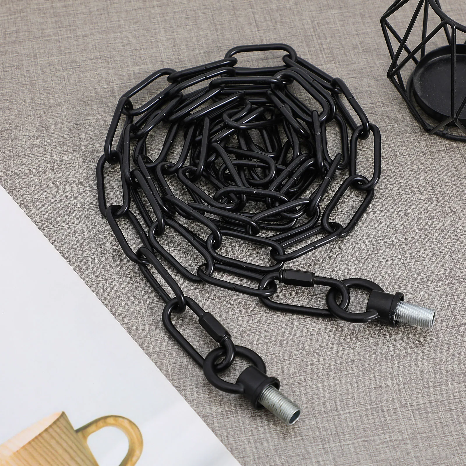 Black Hanging Chain Kit for Plants Lanterns Bird Feeders Heavy Duty Iron Chain Outdoor Stable Secure Metal Planter
Black Hanging Chain Kit for Plants Lanterns Bird Feeders Heavy Duty Iron Chain Outdoor Stable Secure Metal Planter