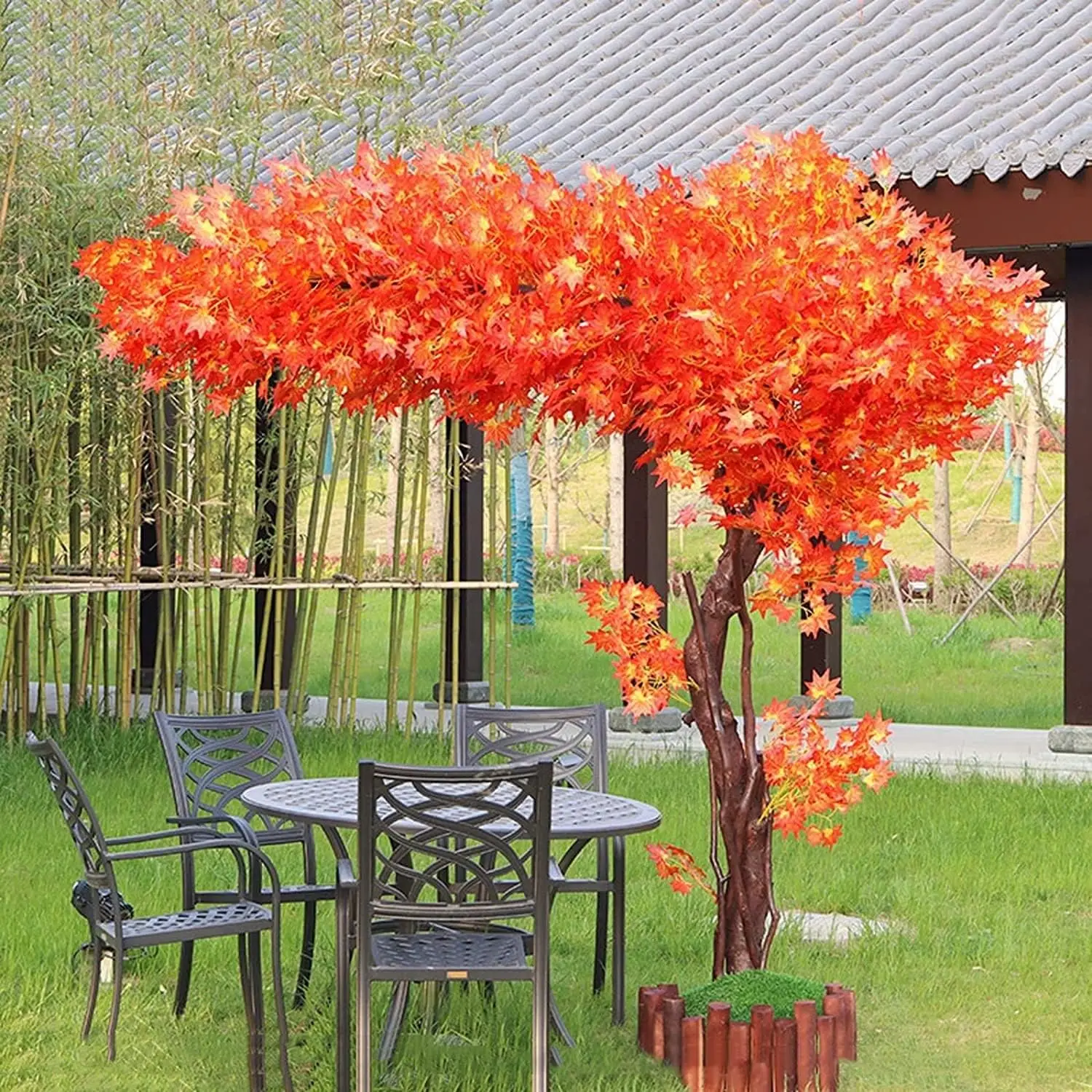 Artificial Red Maple Trees Real Wood Tree Trunk Perfect for Wedding Events, Indoor/Outdoor Parties, Restaurants
Artificial Red Maple Trees Real Wood Tree Trunk Perfect for Wedding Events, Indoor/Outdoor Parties, Restaurants