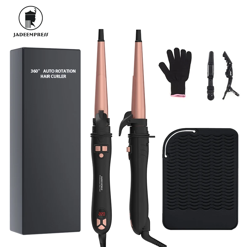 Professional Multi Ceramic Coating Barrel Hair Curler Iron with LCD Display Private Label Professional Curling Wand
Professional Multi Ceramic Coating Barrel Hair Curler Iron with LCD Display Private Label Professional Curling Wand