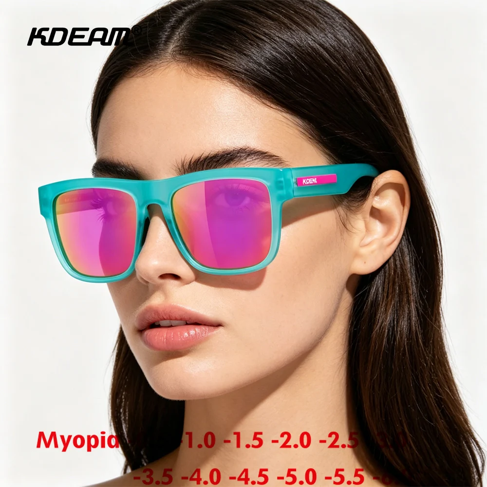 KDEAM Fashion Sports Women Men Outdoor Myopia Sunglasses Classic Polarized Glasses Prescription Optics Eyewear -0.50 to -6.0
KDEAM Fashion Sports Women Men Outdoor Myopia Sunglasses Classic Polarized Glasses Prescription Optics Eyewear -0.50 to -6.0
