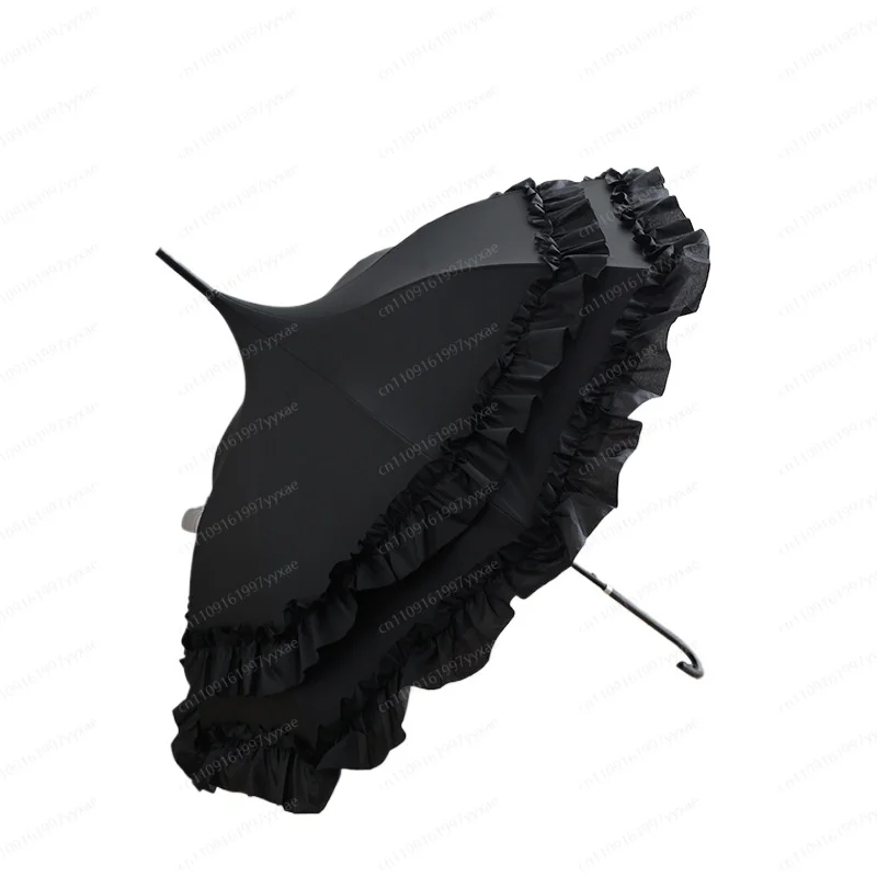 2022 new pagoda-type vinyl sunscreen princess umbrella semi-automatic long-handled umbrella for weather and rain
2022 new pagoda-type vinyl sunscreen princess umbrella semi-automatic long-handled umbrella for weather and rain