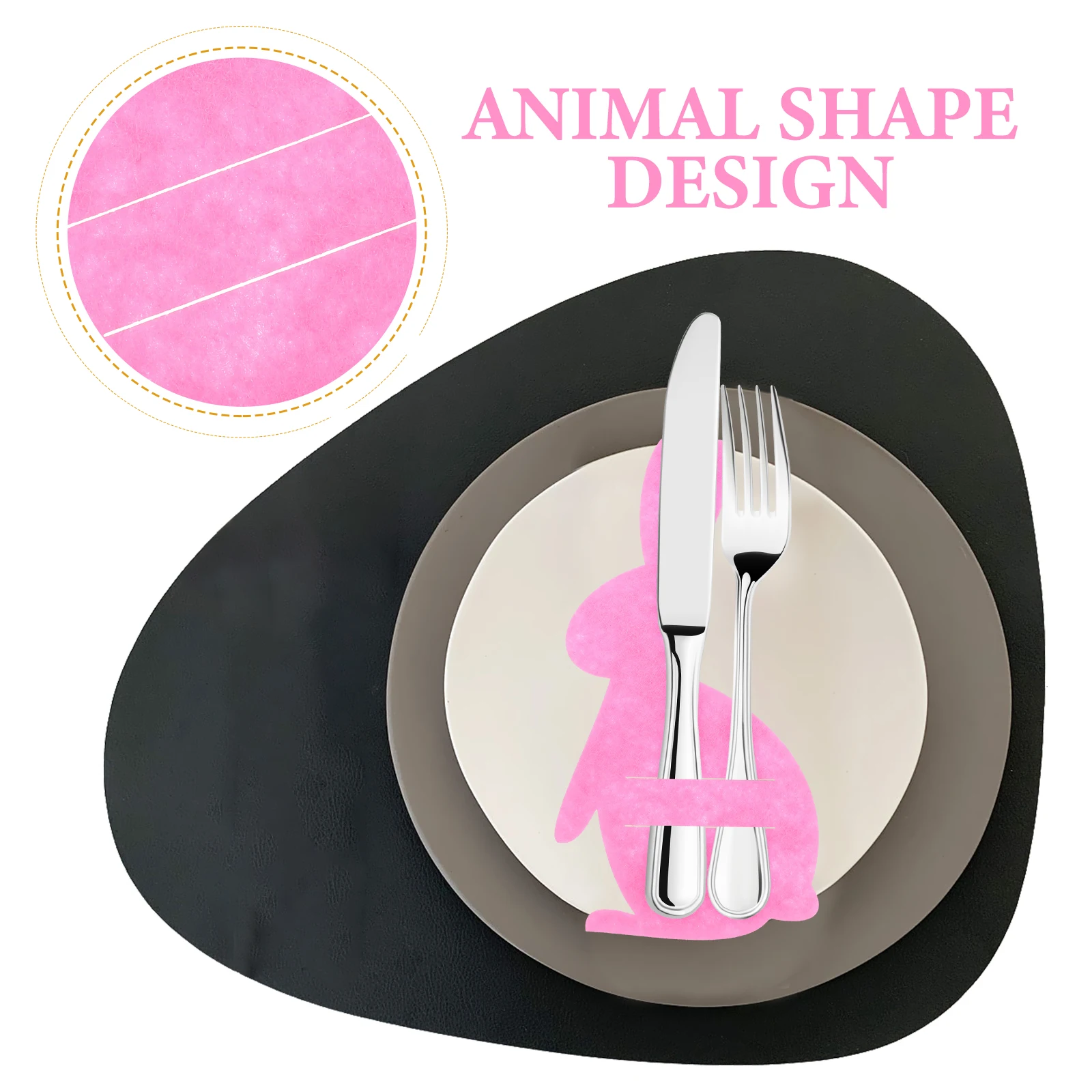 4 Pieces Rabbit Shape Cutlery Bag Easter Easter Tableware Bag Bunny Utensil Holders Party Tableware Storage Dinning Decor
4 Pieces Rabbit Shape Cutlery Bag Easter Easter Tableware Bag Bunny Utensil Holders Party Tableware Storage Dinning Decor