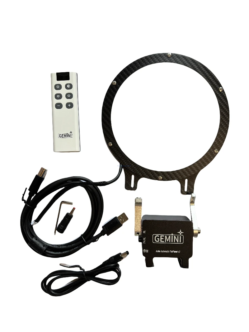 Gemini Astrophotography Remote Control Carbon Fiber Electric Flicker-free Flat Screen Ascom
Gemini Astrophotography Remote Control Carbon Fiber Electric Flicker-free Flat Screen Ascom