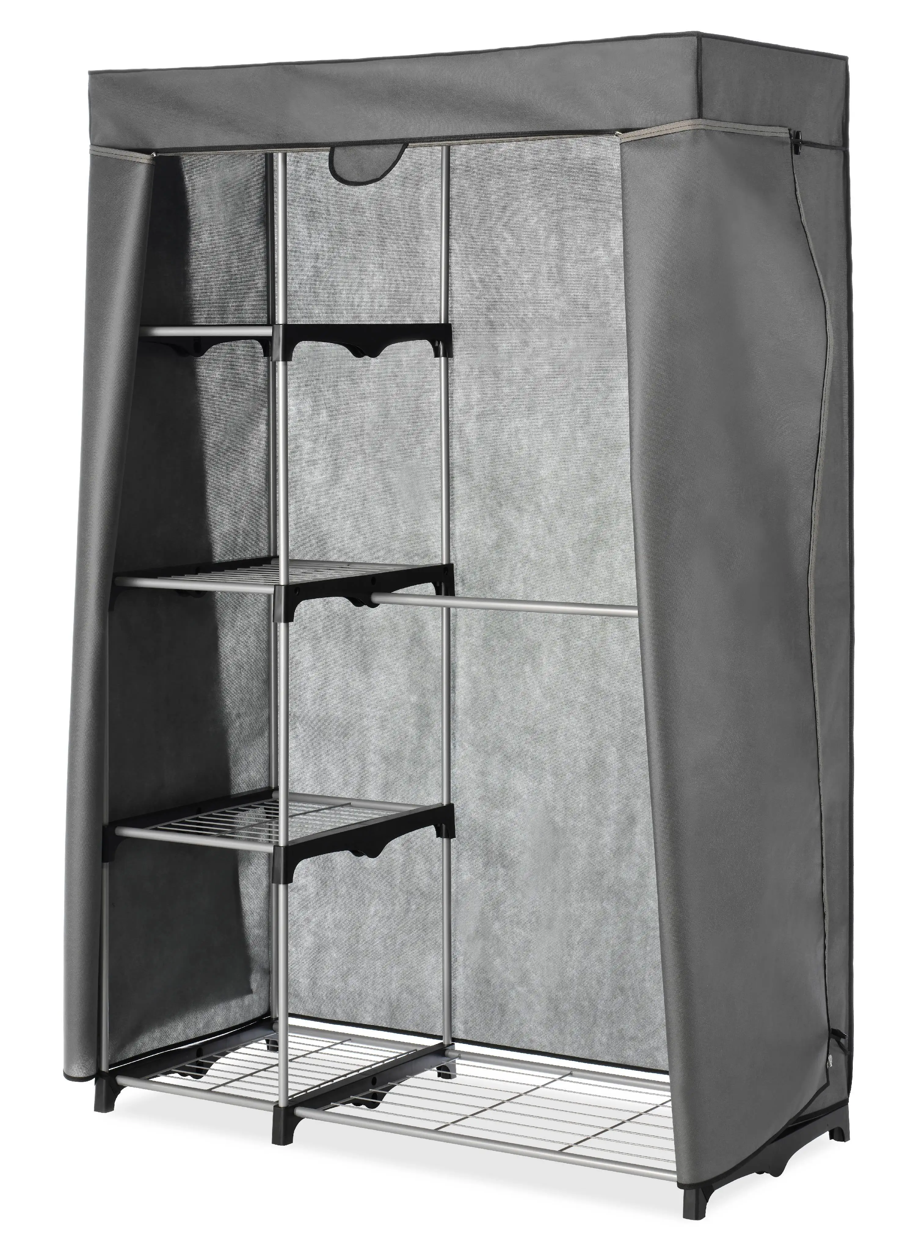 PolyPro Cover Only for Whitmor 6779-3044 Double Rod Closet (Not included) , Heavy Duty Zipper , Gray
PolyPro Cover Only for Whitmor 6779-3044 Double Rod Closet (Not included) , Heavy Duty Zipper , Gray