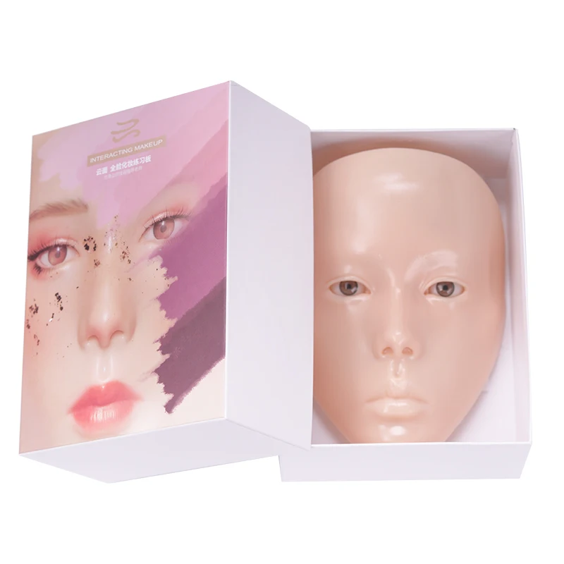 New Full Face Eyebrow Tattoo Practice Skin Eye Makeup Training Skin Silicone Practice 5D Tattooed Eyebrow Reusable Makeup Board
New Full Face Eyebrow Tattoo Practice Skin Eye Makeup Training Skin Silicone Practice 5D Tattooed Eyebrow Reusable Makeup Board
