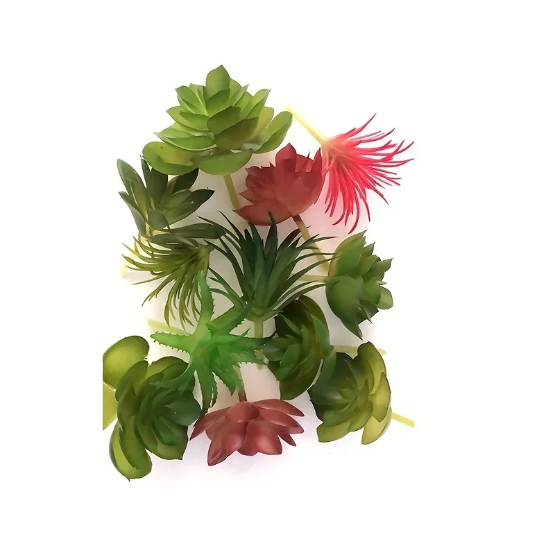 12pcs Artificial Succulents plant desktop decoration green plant plastic flowers outdoor Garden decoration wedding venue layout
12pcs Artificial Succulents plant desktop decoration green plant plastic flowers outdoor Garden decoration wedding venue layout