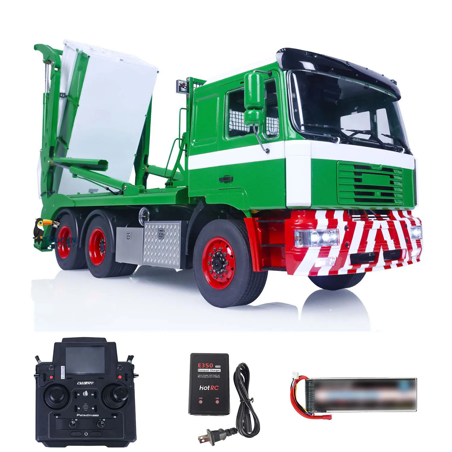 JXMODEL 1/14 RC Dump Truck RTR VL18U F2000 Hydraulic Skip Loader Car Swing Arm Light Sound Painted Assembled Toy THZH1577
JXMODEL 1/14 RC Dump Truck RTR VL18U F2000 Hydraulic Skip Loader Car Swing Arm Light Sound Painted Assembled Toy THZH1577